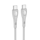 Кабель Borofone BX98 Type-C to Type-C Superior 60W 1m Grey (BX98CCG)