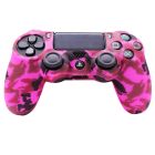 Силіконовий чохол для джойстика Sony PlayStation PS4 Type 1 Camouflage Pink тех.пак
