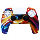 Силиконовый чехол для джойстика Sony PlayStation PS5 Type 8 Firework тех.пак