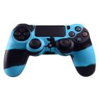 Силіконовий чохол для джойстика Sony PlayStation PS4 Type 2 Camouflage Black/Blue тех.пак