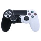 Силіконовий чохол для джойстика Sony PlayStation PS4 Type 3 Black/White тех.пак