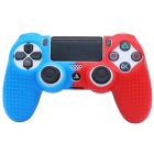 Силіконовий чохол для джойстика Sony PlayStation PS4 Type 3 Blue/Red тех.пак