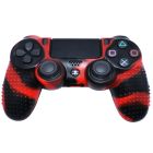 Силіконовий чохол для джойстика Sony PlayStation PS4 Type 4 Dark Red Camo тех.пак