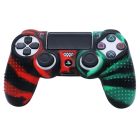Силиконовый чехол для джойстика Sony PlayStation PS4 Type 3 Dark Red Camo/Dark Green Camo тех.пак