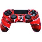 Силіконовий чохол для джойстика Sony PlayStation PS4 Type 4 Red Camo тех.пак