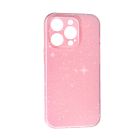 Чохол Silicon Shiny Case iPhone 15 Pro Glitter Pink