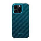 Чехол Pitaka iPhone 15 Pro Max Case with MagSafe Black/Blue (KI1508PMPA)