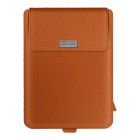 Чехол Leather Bag (Vertical) для Macbook 15"-16" Brown
