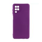 Чохол Original Soft Touch Case for Samsung A12-2021/A125/M12-2021 Violet with Camera Lens