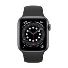 Apple Watch Series 6 GPS 44mm Space Gray Aluminum Case with Black (M00H3)