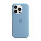 Чехол Apple iPhone 15 Pro Silicone Case with MagSafe Winter Blue (MT1L3)