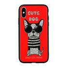 Чохол WK Case WPC-087 для iPhone XS Max Cute Dog Red