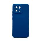 Чехол Original Soft Touch Case for Xiaomi 13 Dark Blue with Camera Lens