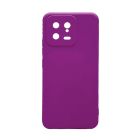 Чехол Original Soft Touch Case for Xiaomi 13 Purple with Camera Lens