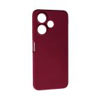 Чохол Original Soft Touch Case for Xiaomi Redmi 13 4G/Poco M6 4G Plum with Camera Lens