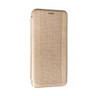 Чехол книжка Kira Slim Shell для Xiaomi Redmi A3/Poco C61 Gold Perforation NEW