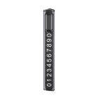 Паркувальна табличка з номером XO C138 (grey)
