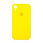 Чохол Soft Touch для Apple iPhone XR Yellow with Camera Lens Protection