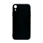 Чохол Original Silicon Case iPhone XR Black with Camera Lens