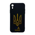 Чехол Wave We are Ukraine Case iPhone XR Black U&A with Camera Lens