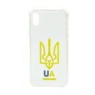 Чохол Wave We are Ukraine Case iPhone XR Clear U&A