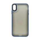 Чохол Goospery Shadow Metal Buttons Case для iPhone XS Max Dark Blue