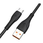 Кабель XO NB185 Micro USB 1m 6A Black