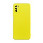 Чехол Original Soft Touch Case for Xiaomi Poco M3 Yellow with Camera Lens