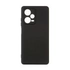 Чехол Original Soft Touch Case for Xiaomi Redmi Note12 Pro Plus 5G Black with Camera Lens
