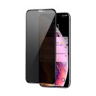 Захисне скло для iPhone 11 Pro Max/XS Max 5D Black (тех.пак) Privacy