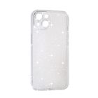 Чехол Silicon Shiny Case iPhone 14 Glitter Clear