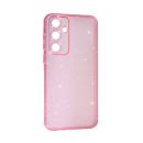 Чехол Silicon Shiny Case Samsung A55/A556 Glitter Clear/Pink