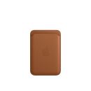 Чохол для пластикових карт Apple iPhone Leather Wallet with MagSafe Saddle Brown