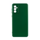 Чехол Original Soft Touch Case for Samsung A55-2024/A556 Dark Green with Camera Lens