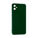 Чехол Original Soft Touch Case for Samsung A05-2023/A055 Dark Green with Camera Lens