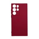 Чохол Original Soft Touch Case for Samsung S24 Ultra/S928B Marsala with Camera Lens
