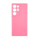 Чохол Original Soft Touch Case for Samsung S24 Ultra/S928B Pink with Camera Lens