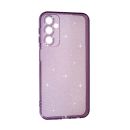 Чехол Silicon Shiny Case Samsung A15/A156 Glitter Clear/Lilac Pride