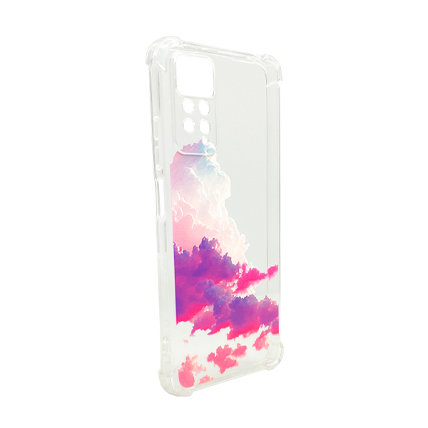 Чехол Wave Above Case для Xiaomi Redmi Note11 Pro/ 5G/Note 12 Pro 4G Clear Purple Sunrise with Camera Lens