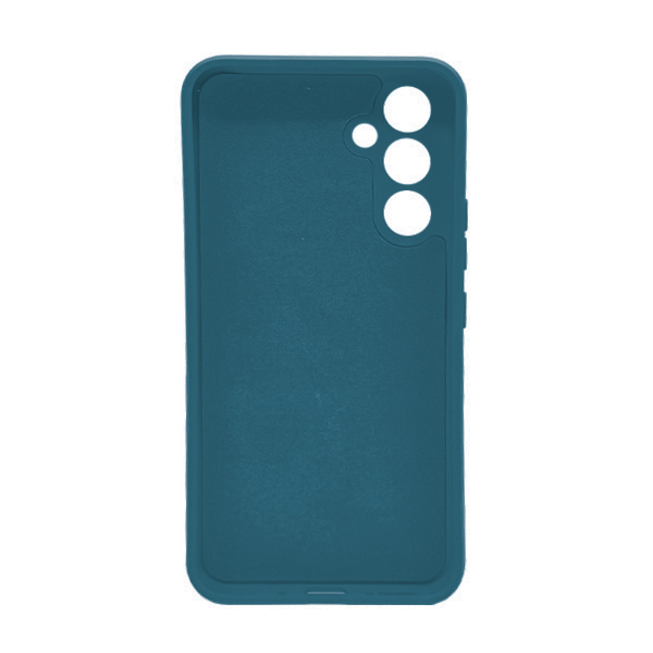 Чехол Original Soft Touch Case for Samsung M34-M346 Dark Blue with Camera Lens