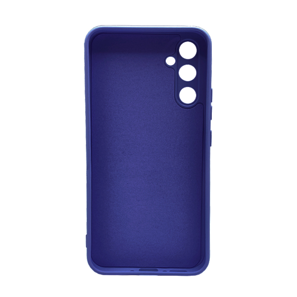 Чохол Original Soft Touch Case for Samsung A34-2023/A346 Dark Blue with Camera Lens