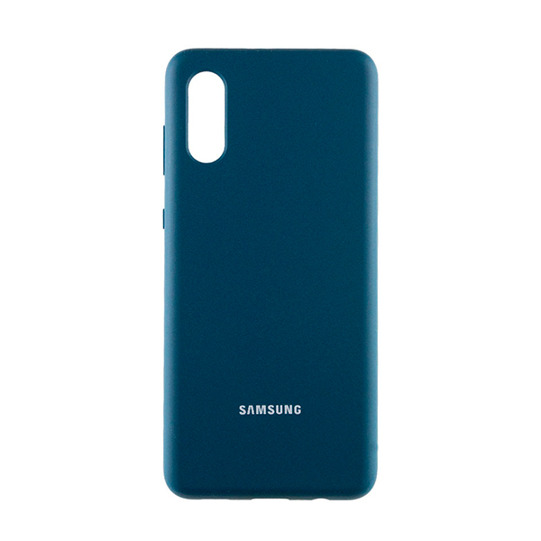 Чохол Original Soft Touch Case for Samsung A02-2021/A022 Dark Blue