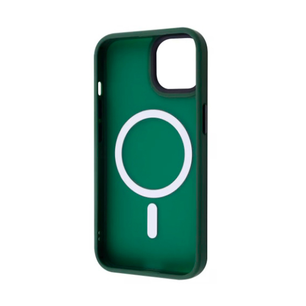 Чохол Wave Matte Colorful Case для Apple iPhone 14 Plus with MagSafe Dark Green