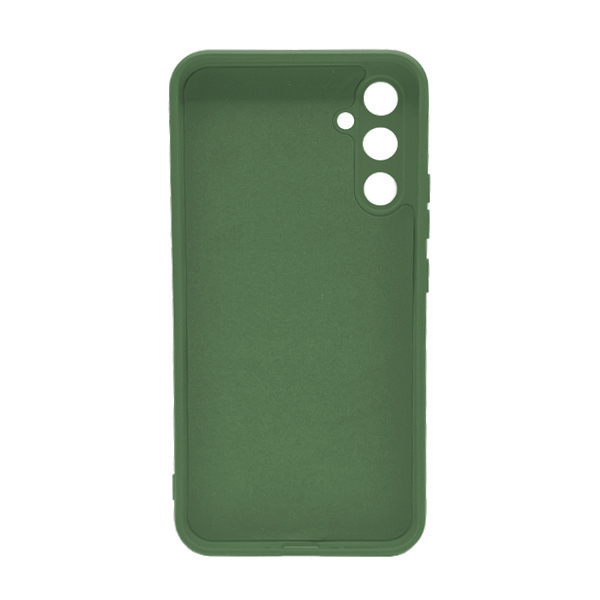 Чехол Original Soft Touch Case for Samsung A14-A145 Dark Green with Camera Lens