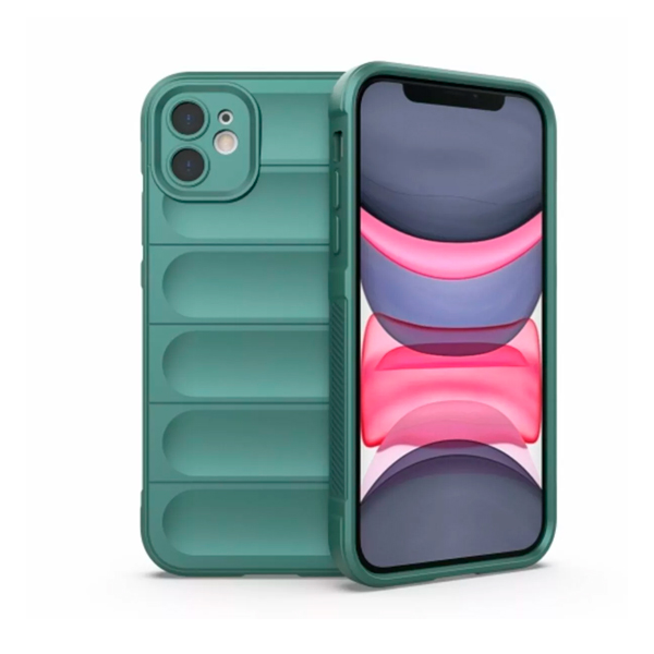 Чохол Cosmic Magic Shield for iPhone 12 Dark Green with Camera Lens