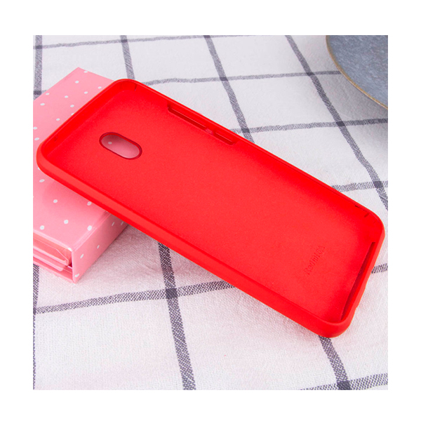 Чехол Original Soft Touch Case for Xiaomi Redmi 8a Dark Red