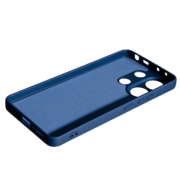 Чохол Original Soft Touch Case for Xiaomi Redmi Note13 4G Dark Blue with Camera Lens