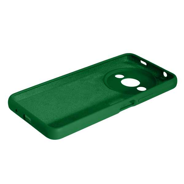 Чехол Original Soft Touch Case for Xiaomi Redmi A3/Poco C61 Dark Green with Camera Lens