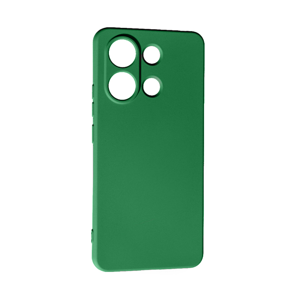 Чохол Original Soft Touch Case for Xiaomi Redmi Note13 4G Dark Green with Camera Lens