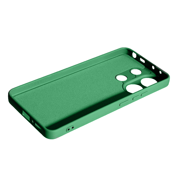 Чохол Original Soft Touch Case for Xiaomi Redmi Note13 4G Dark Green with Camera Lens